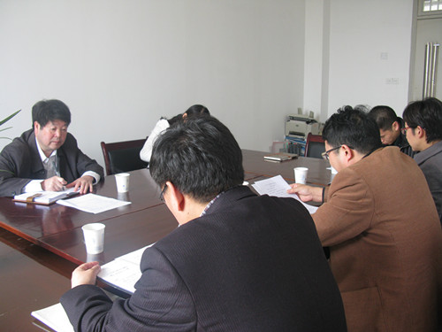 潘璋德书记出席9428cn太阳集团古天乐班子民主生活会