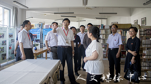 教育部本科教学工作审核评估专家走访9428cn太阳集团古天乐和广文书苑