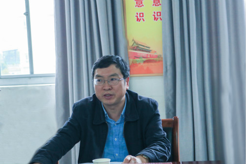 公司党委书记崔凤军莅临9428cn太阳集团古天乐调研指导申硕工作